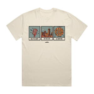 WDRFA x Club 520 Origins Tee - Cream