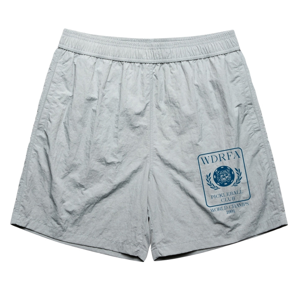 Pickleball World Champs Nylon Short Grey
