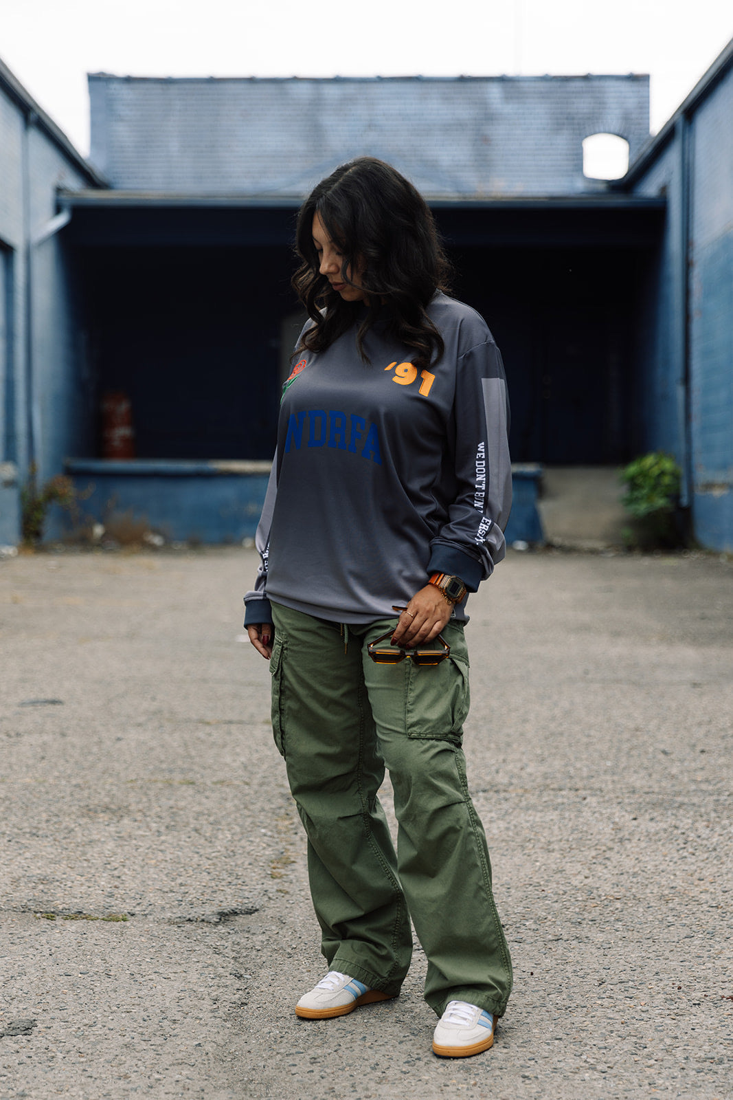 WDRFA Moto Jersey Grey