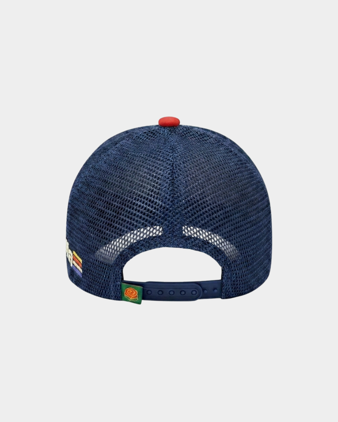 Retro Trucker Cap - White/Red