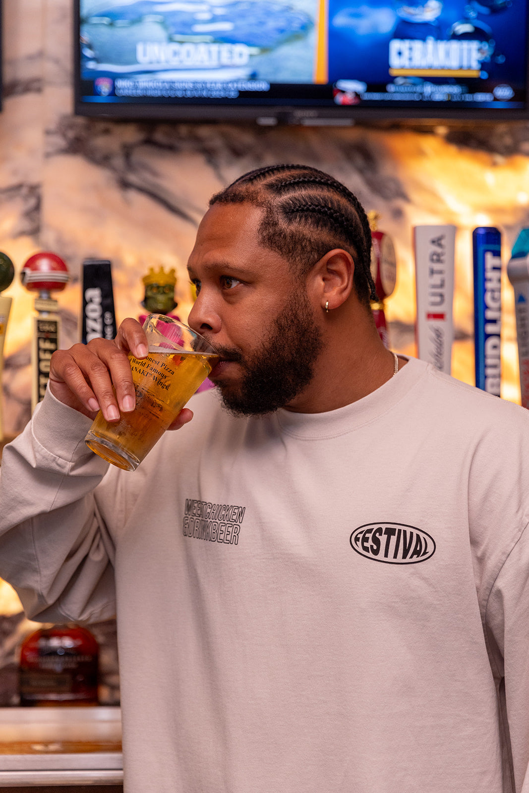 WDRFA x EatHere Collab L/S Cream