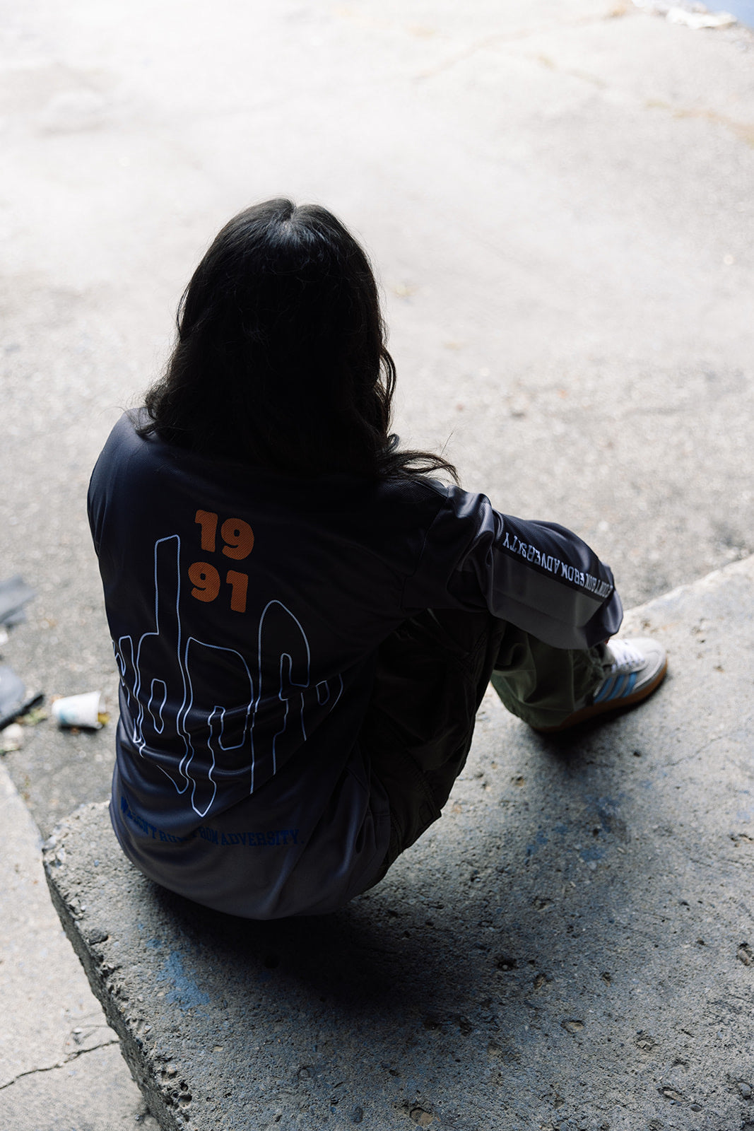 WDRFA Moto Jersey Grey