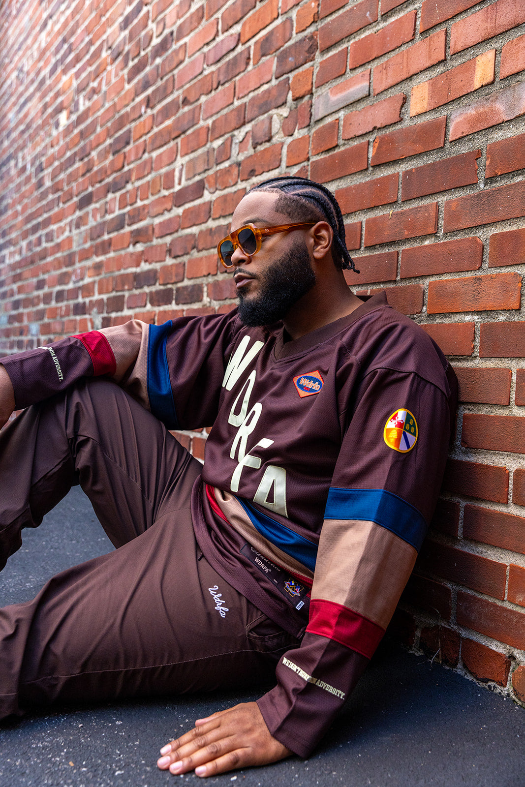 Collegiate WDRFA Hockey Jersey - Brown
