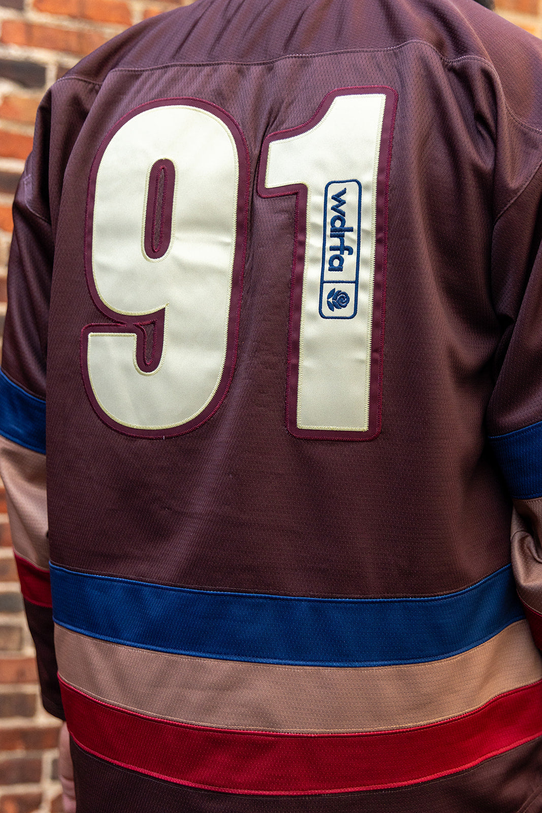 Collegiate WDRFA Hockey Jersey - Brown