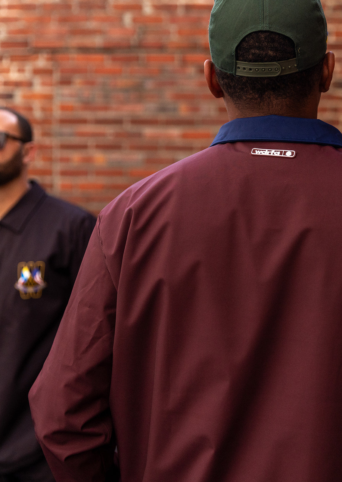 Washington Coaches Jacket - Maroon/Navy