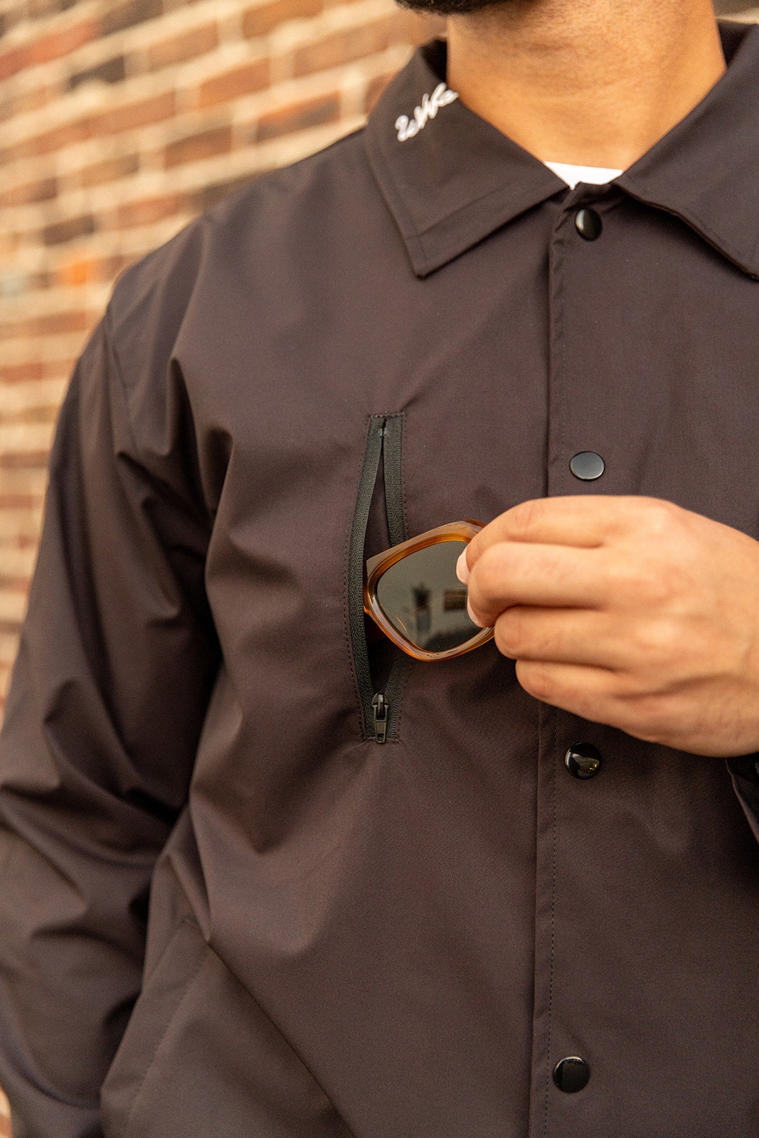 Washington Coaches Jacket - Black