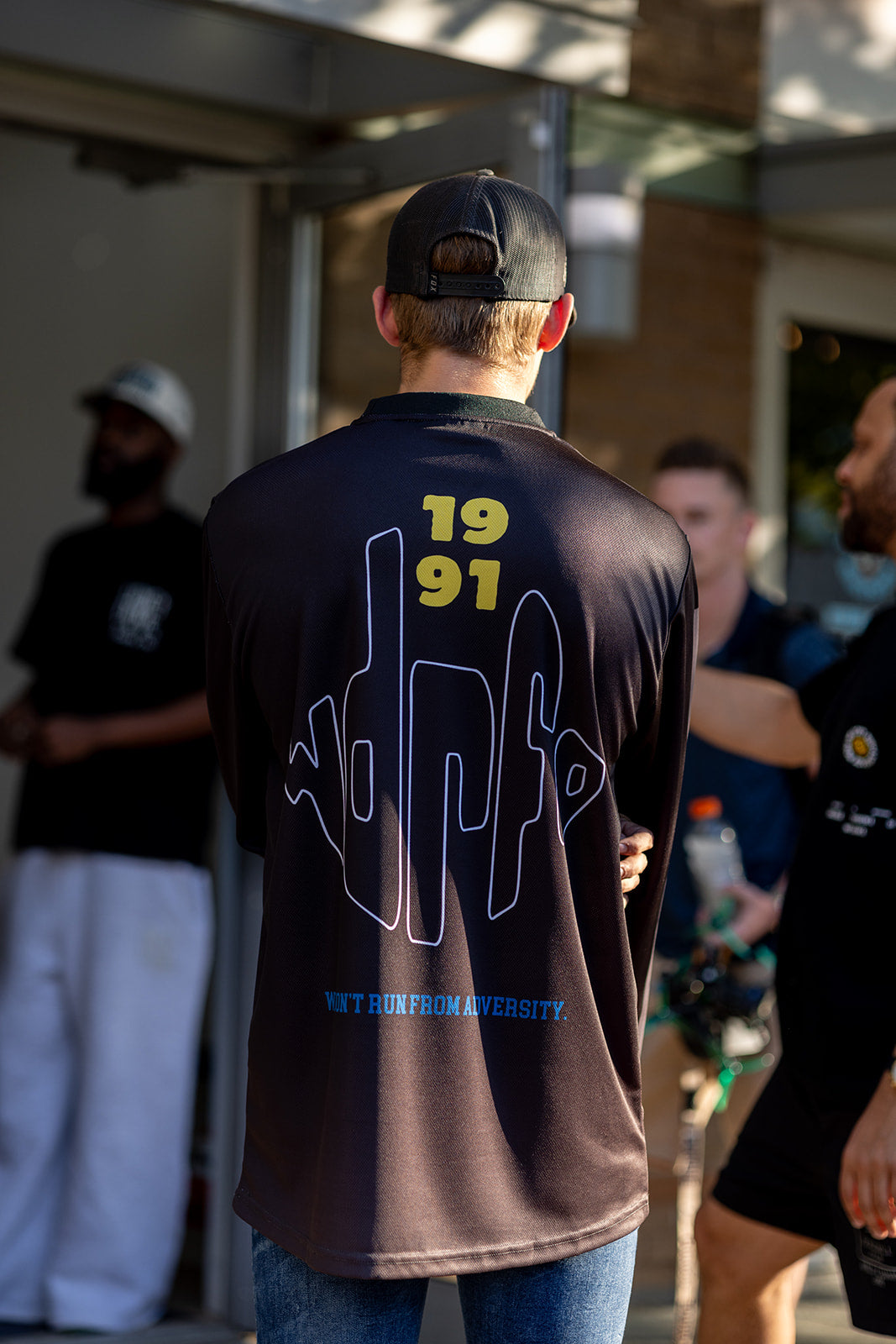 WDRFA Moto Jersey Black