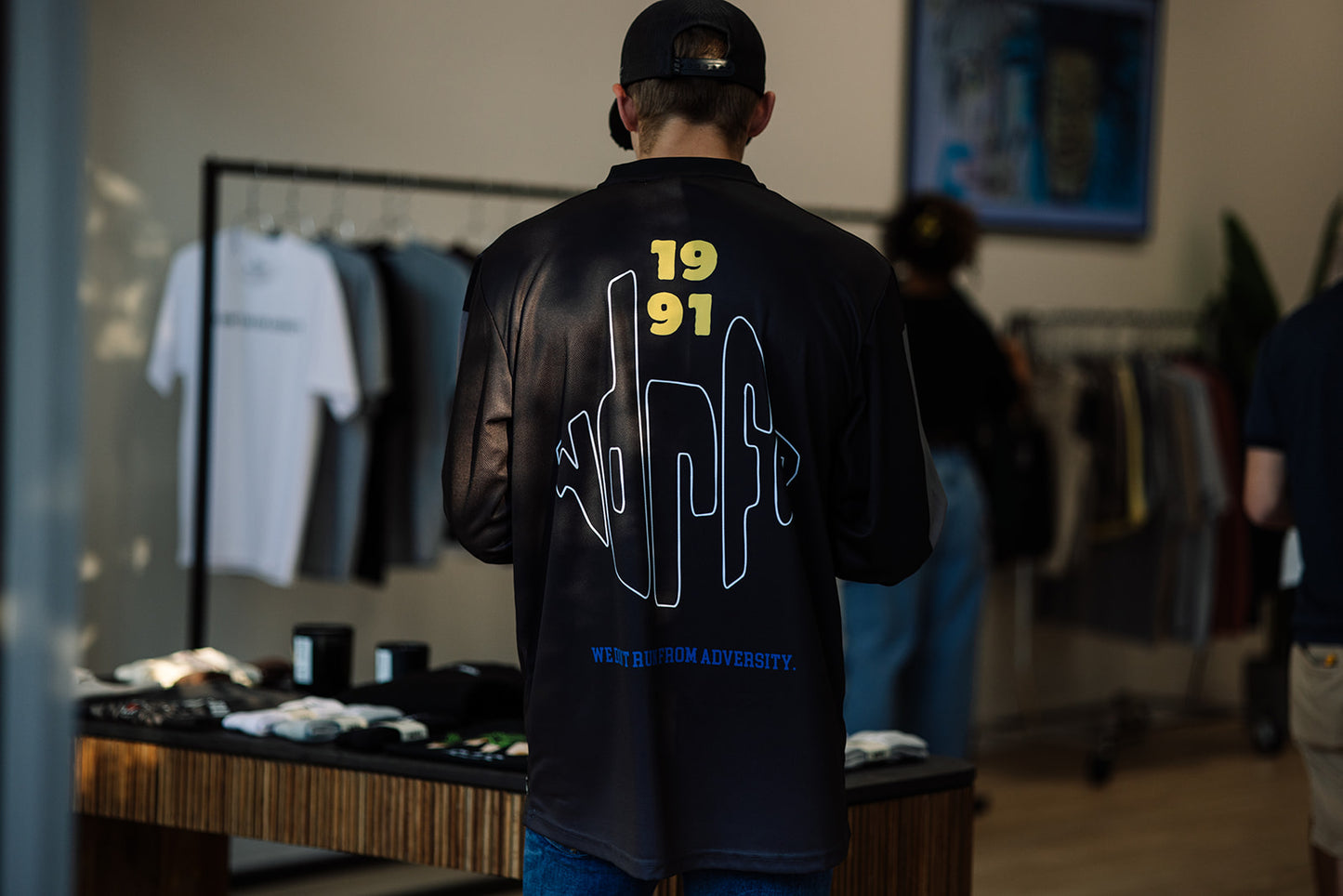 WDRFA Moto Jersey Black