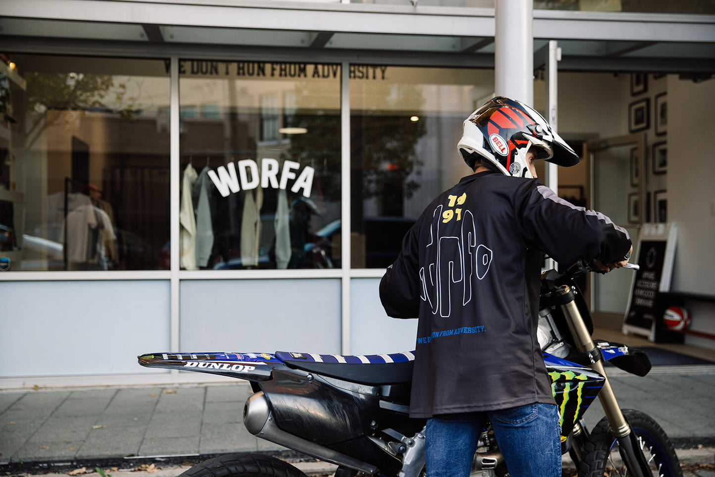 WDRFA Moto Jersey Black