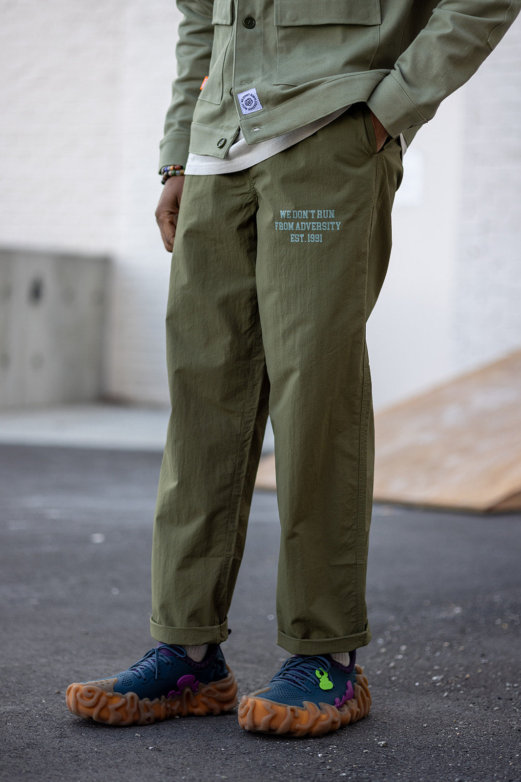 Trademark Nylon Pant - Olive