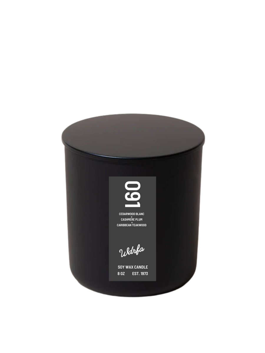 WDRFA 091 Candle - 8 oz (Black)