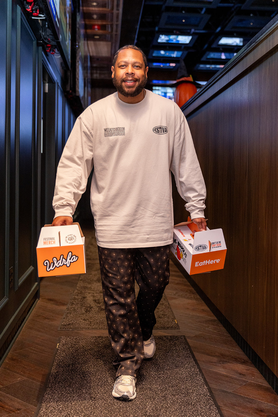 WDRFA x EatHere Collab L/S Cream