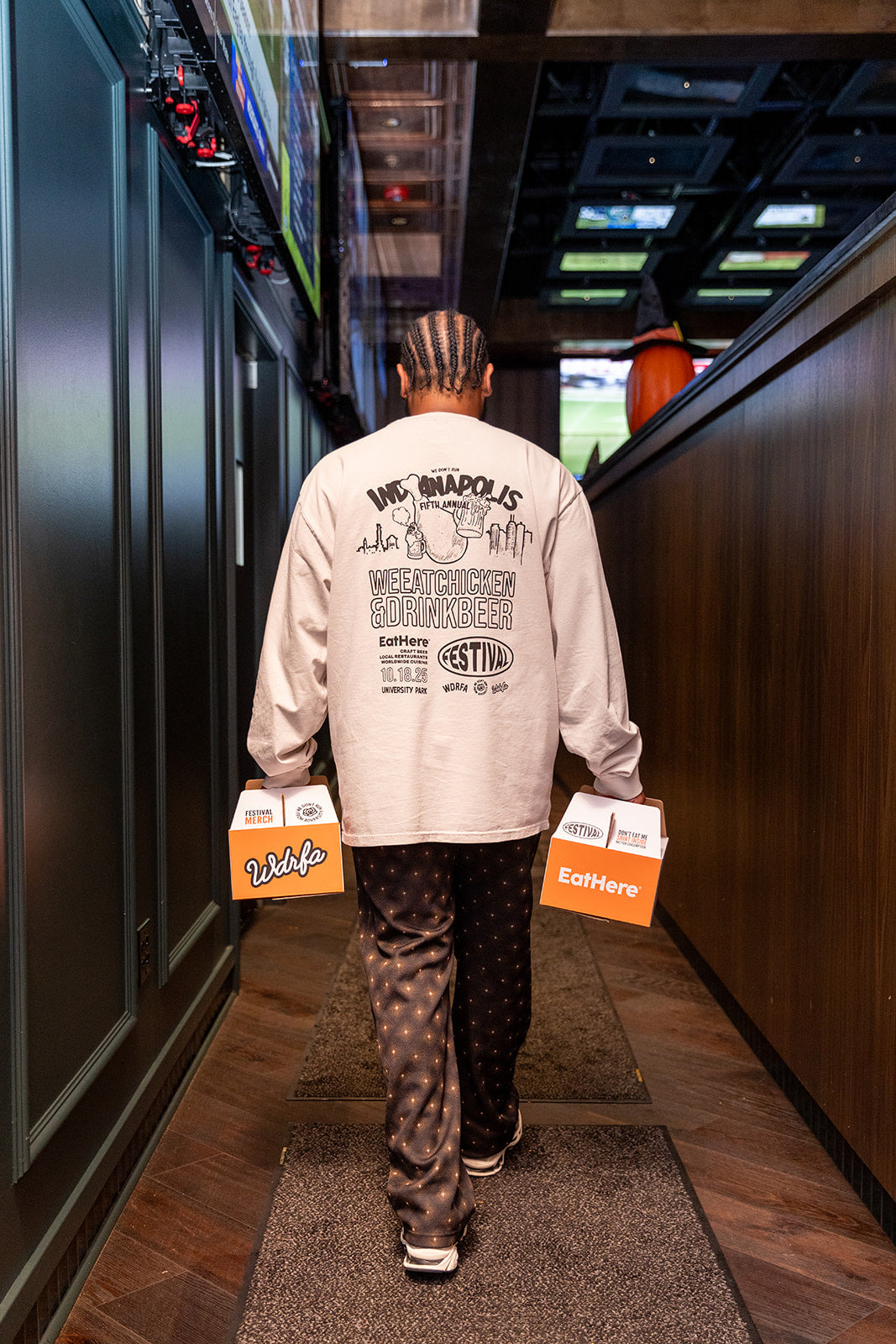 WDRFA x EatHere Collab L/S Cream