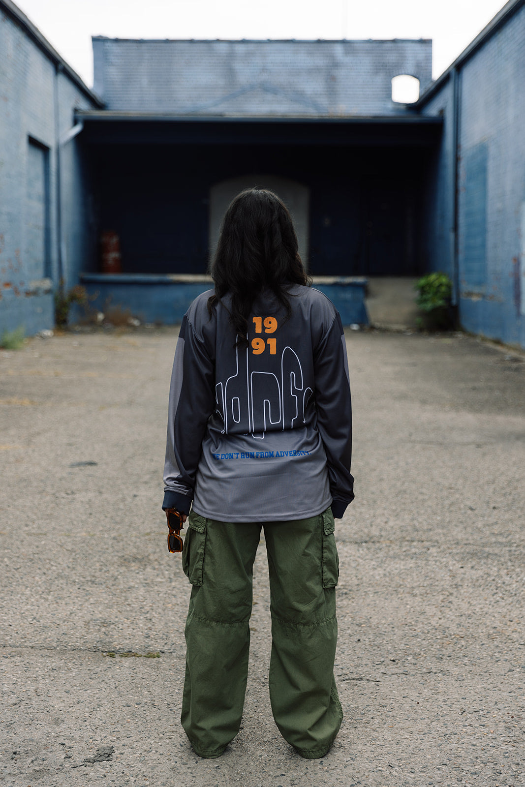 WDRFA Moto Jersey Grey