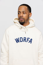 Load image into Gallery viewer, WDRFA ARCHED LOGO HOODIE - CREAM