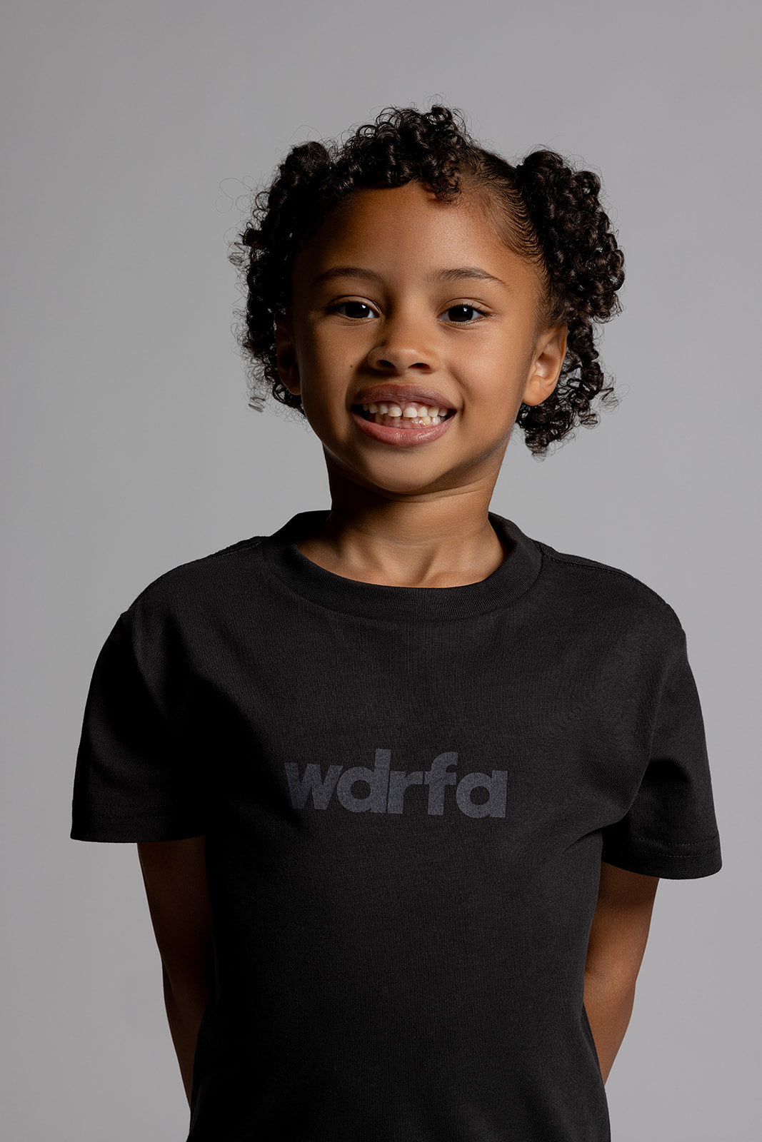 wdrfa Kids Tee Black