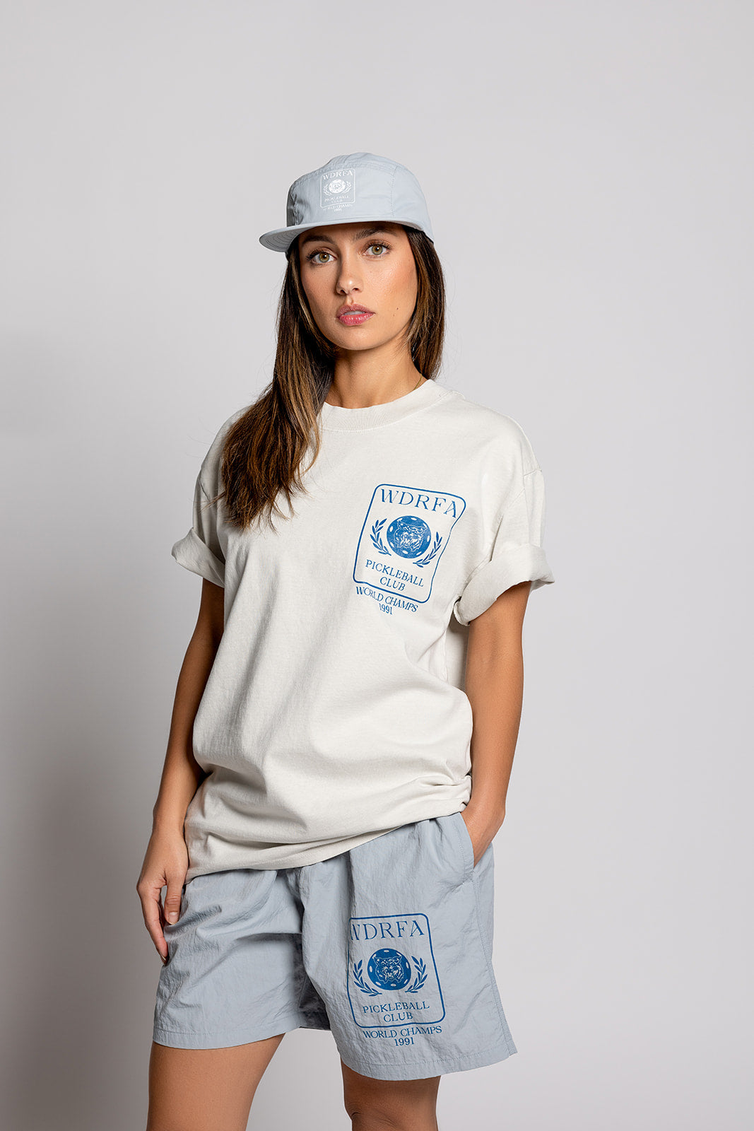 Pickleball World Champs Tee Cream