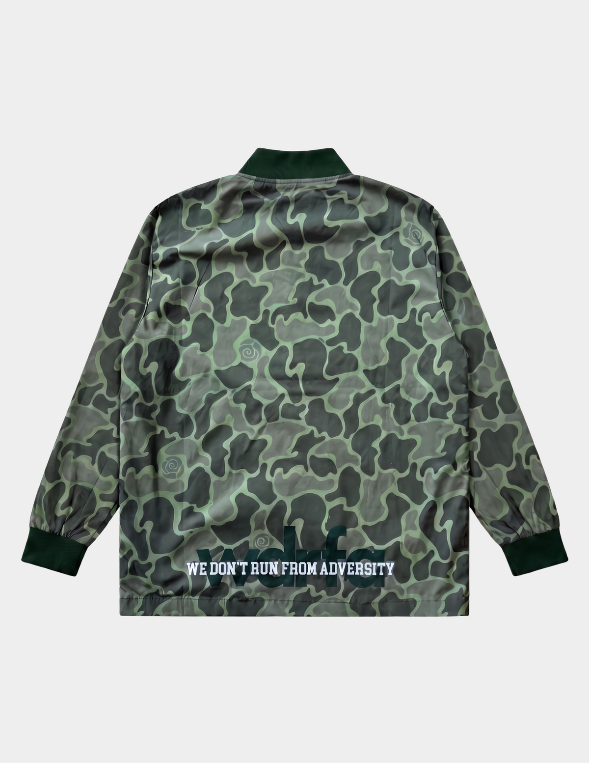 Varsity Ripstop L/S Shacket - Green Camo