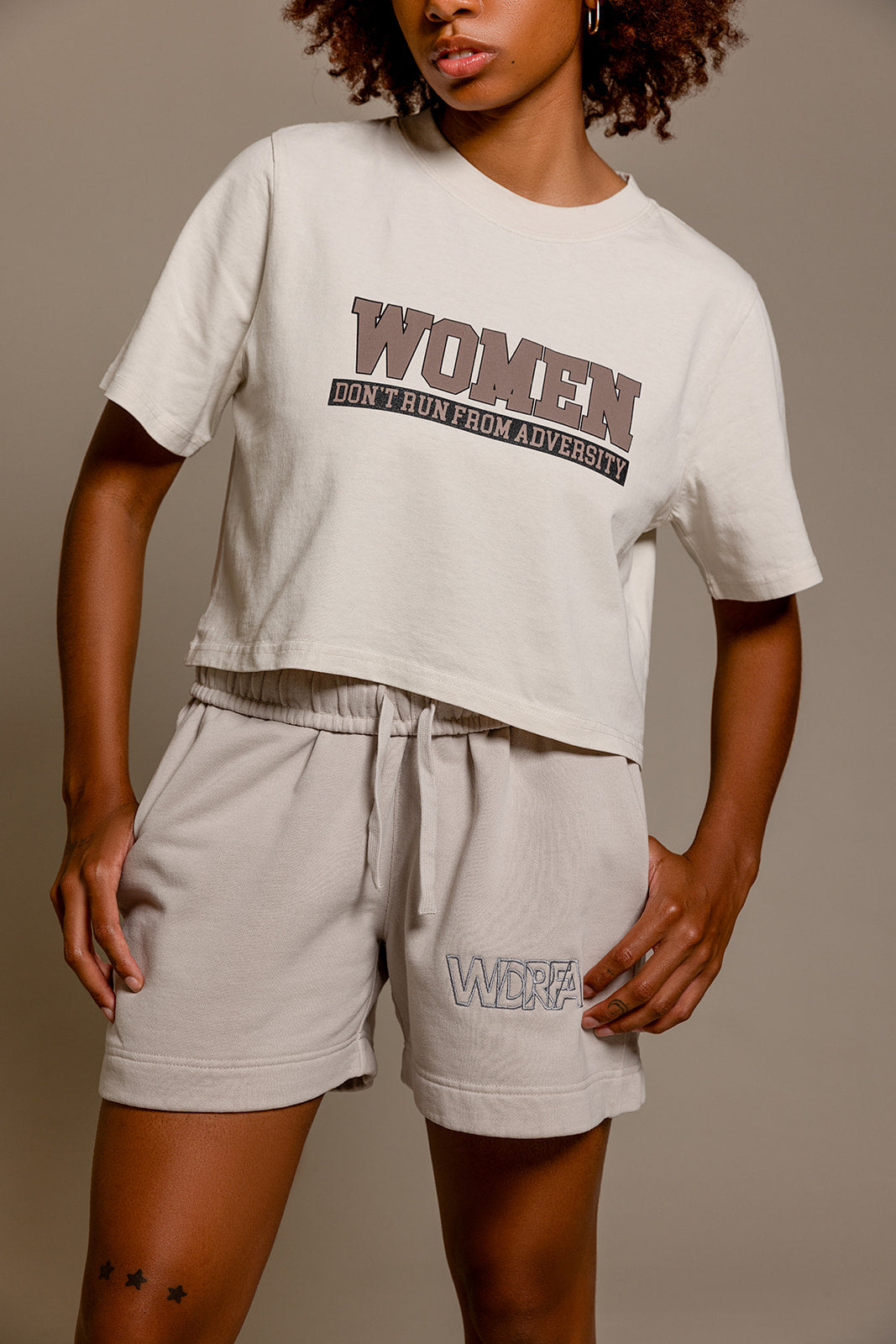 WDRFA Fleece Short Cream
