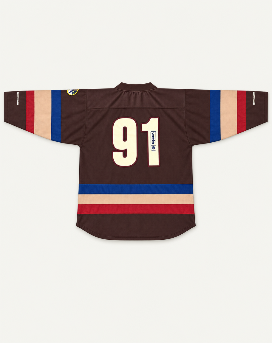 Collegiate WDRFA Hockey Jersey - Brown