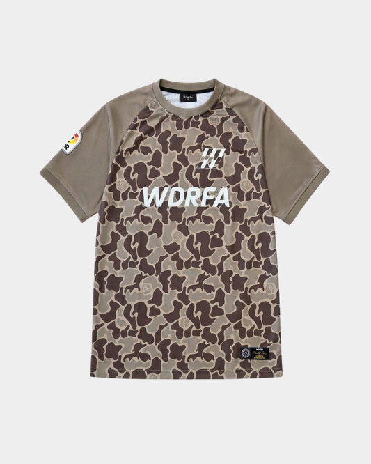 Camouflage Soccer Jersey - Brown