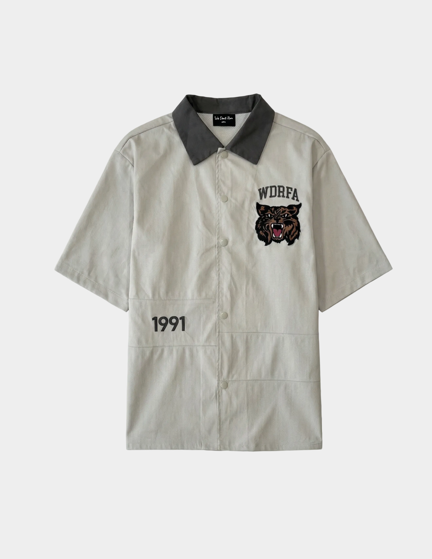 Block Ripstop S/S Shacket - Off-White