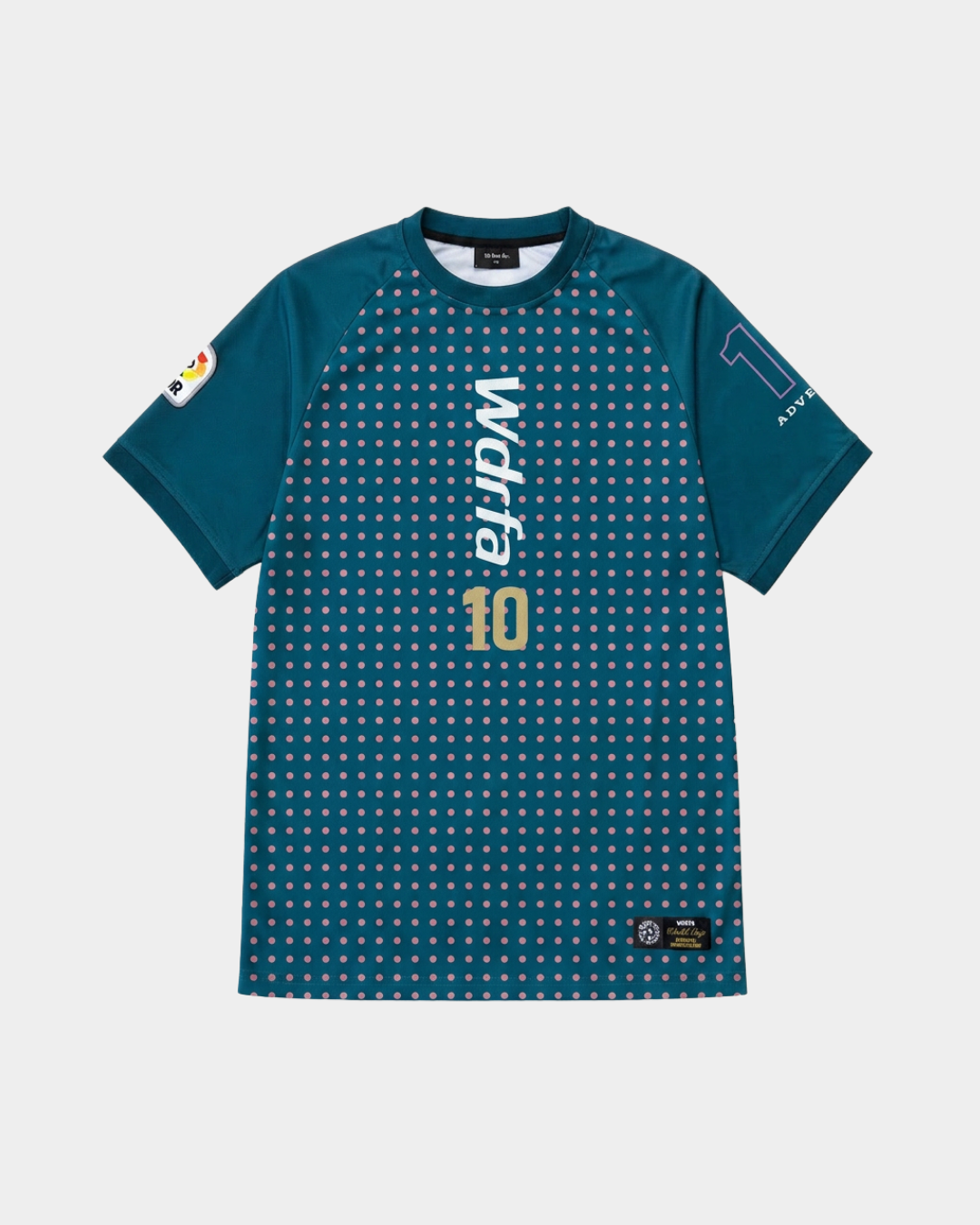Dots Soccer Jersey - Teal