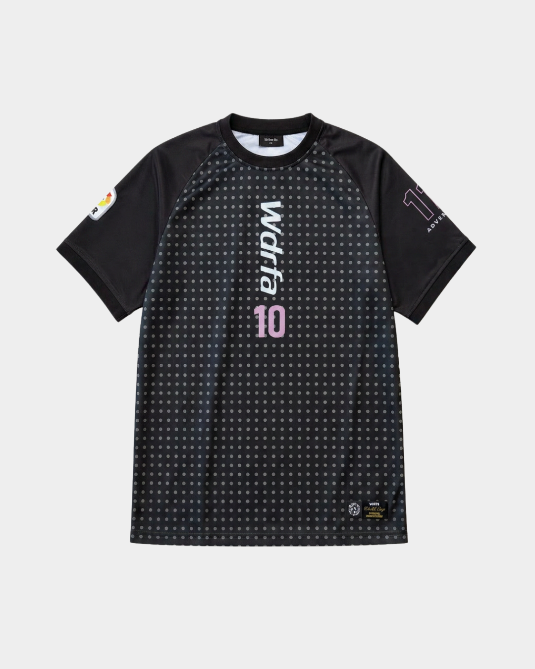 Dots Soccer Jersey - Black
