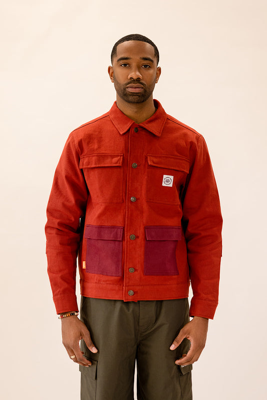 WDRFA 4-Pocket Trucker Jacket - Clay