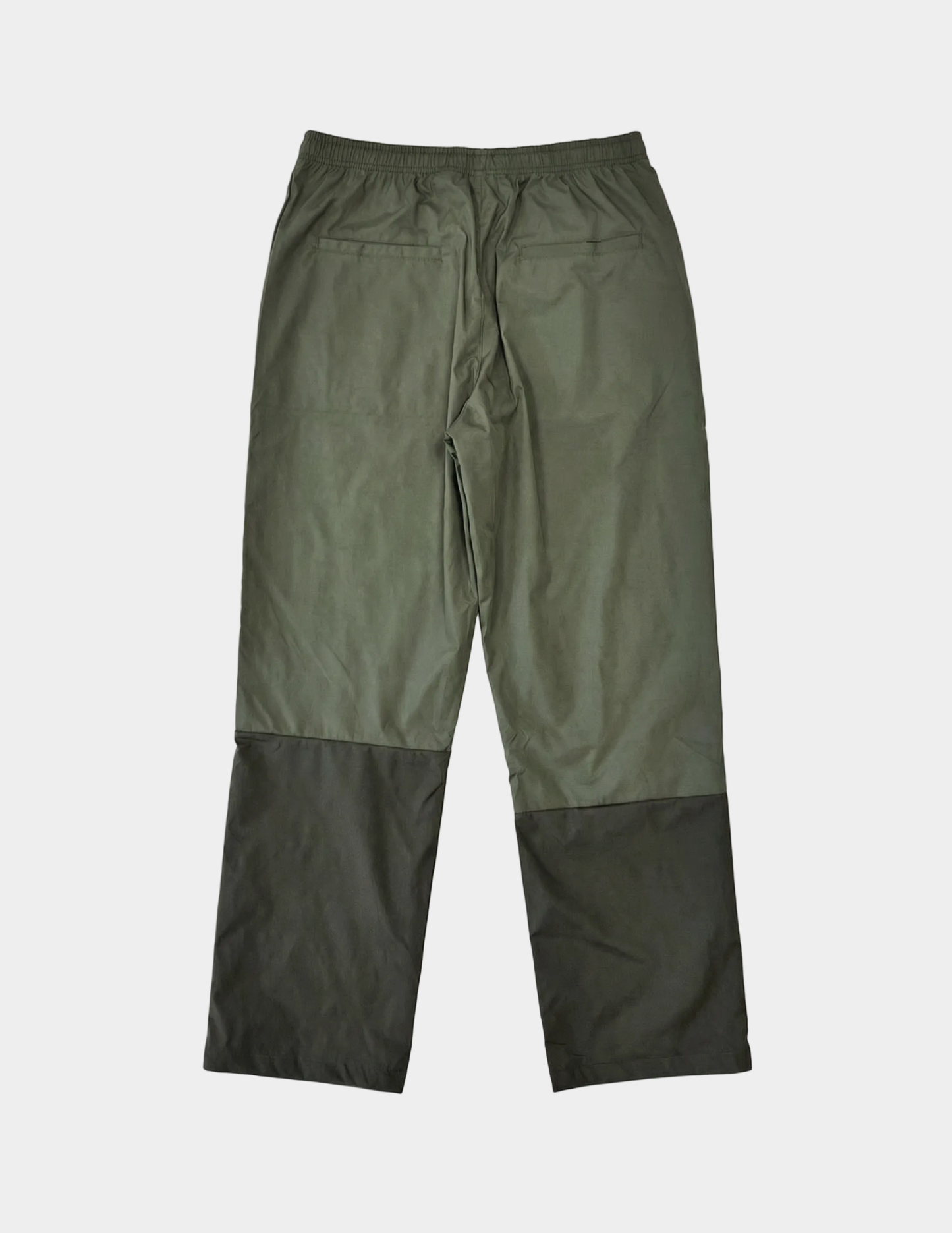 Block Ripstop Nylon Pant - Olive Green