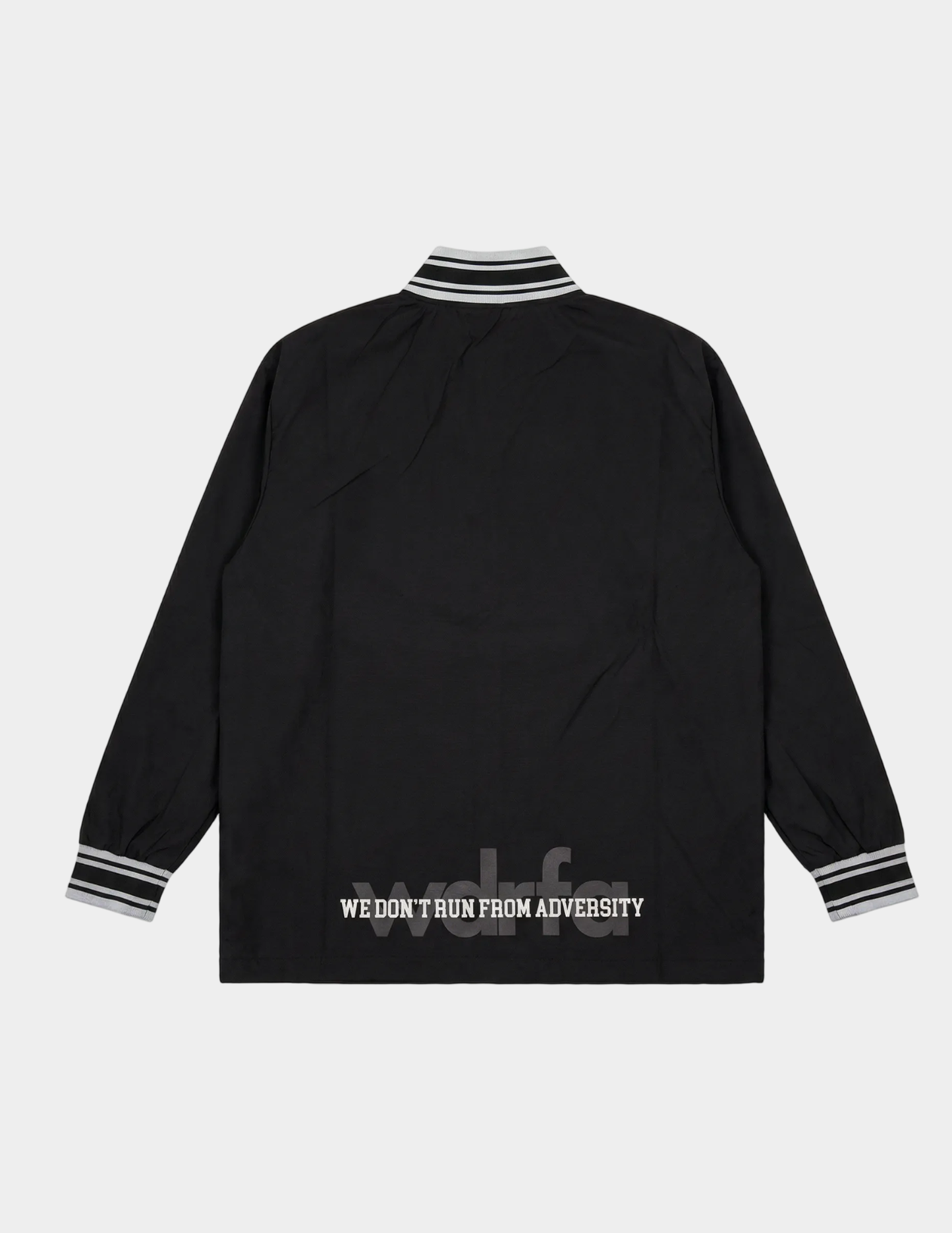 Varsity Ripstop L/S Shacket - Black