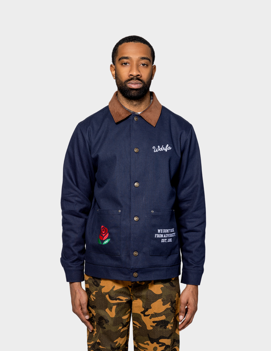 Bridge St. Duck Canvas Jacket - Navy