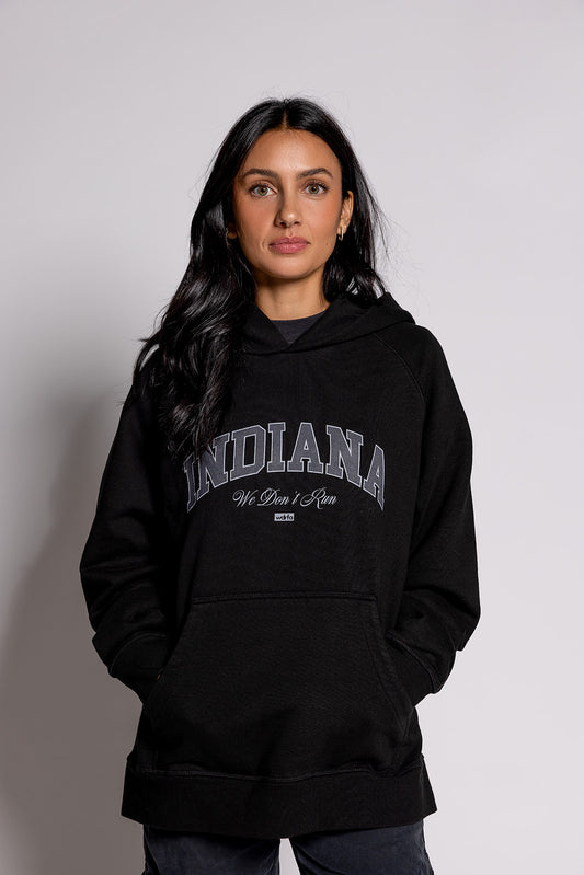 INDIANA Hoodie Black