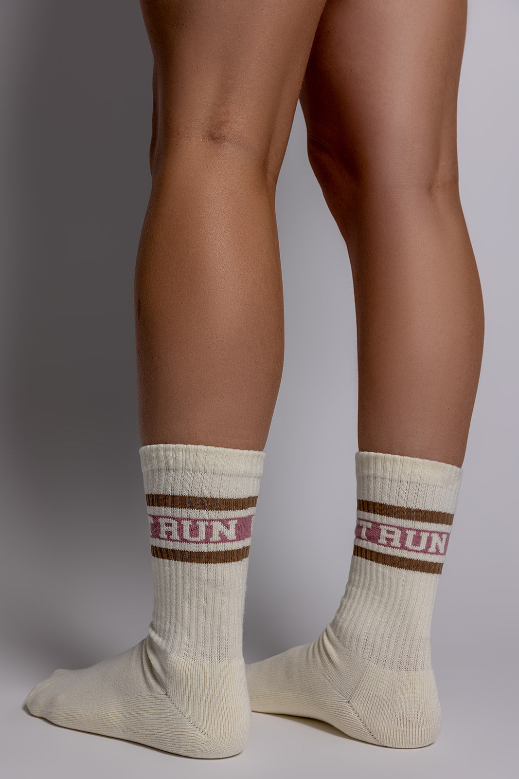 We Don’t Run Crew Sock