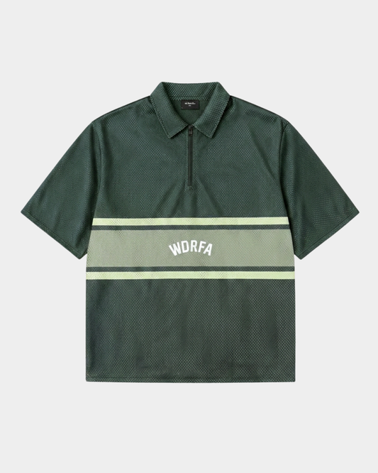 Mesh Reversible Pullover Shirt - Forest
