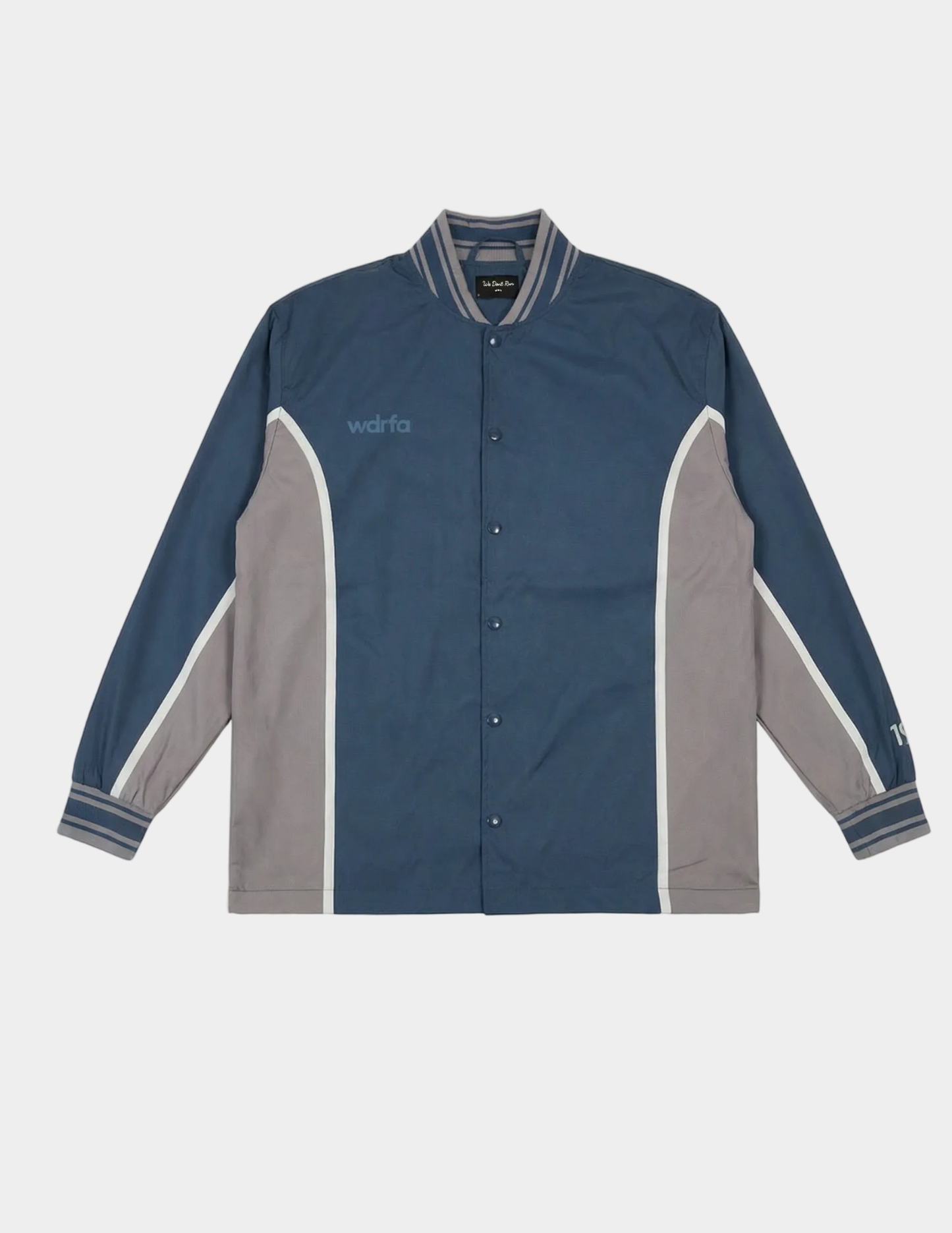 Varsity Ripstop L/S Shacket  - Blue