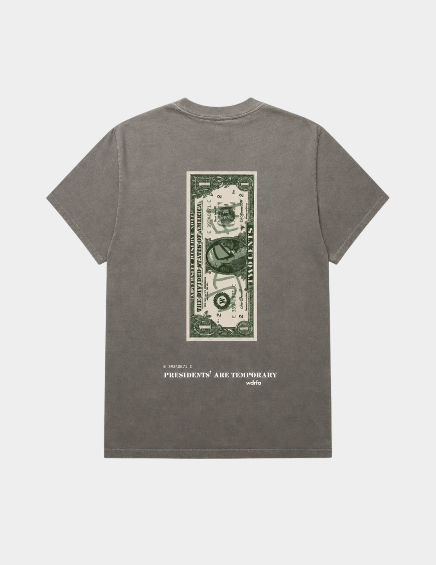 Presidents' Are Temporary Tee Grey