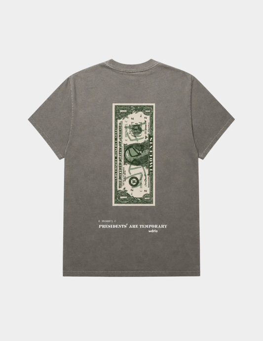Presidents' Are Temporary Tee Grey