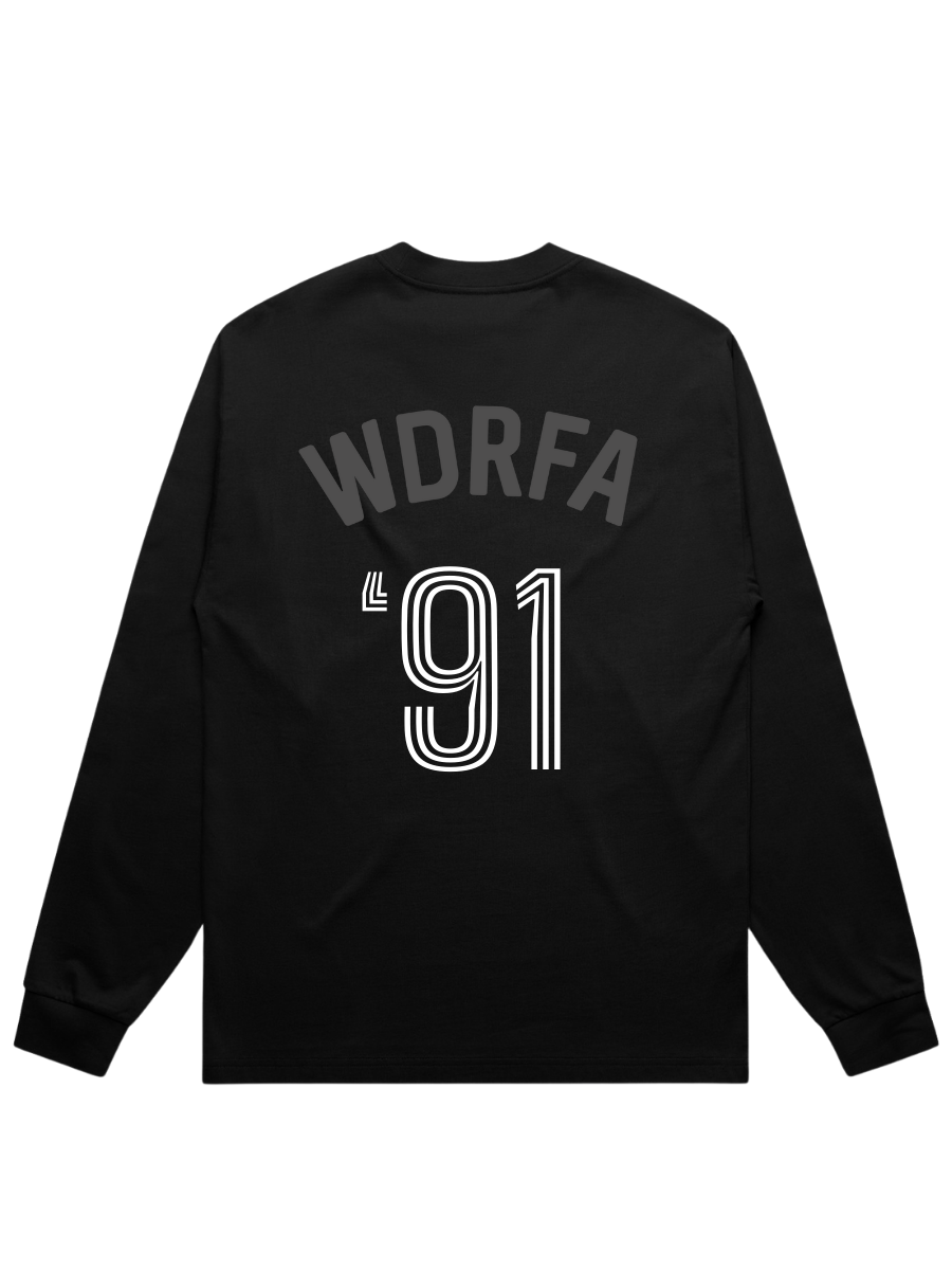 Soccer Jersey L/S Tee Black