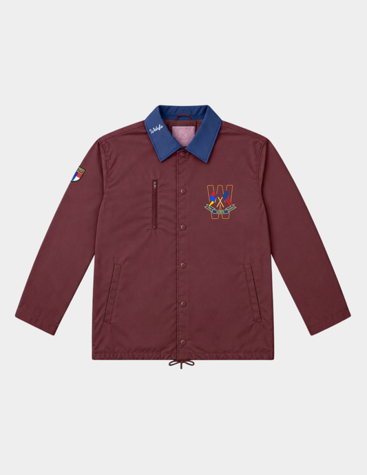 Washington Coaches Jacket - Maroon/Navy