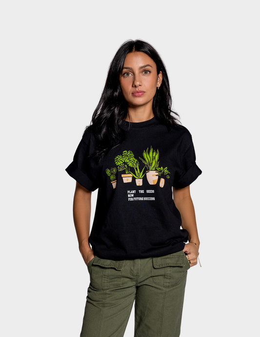 Plant the Seeds Tee Black