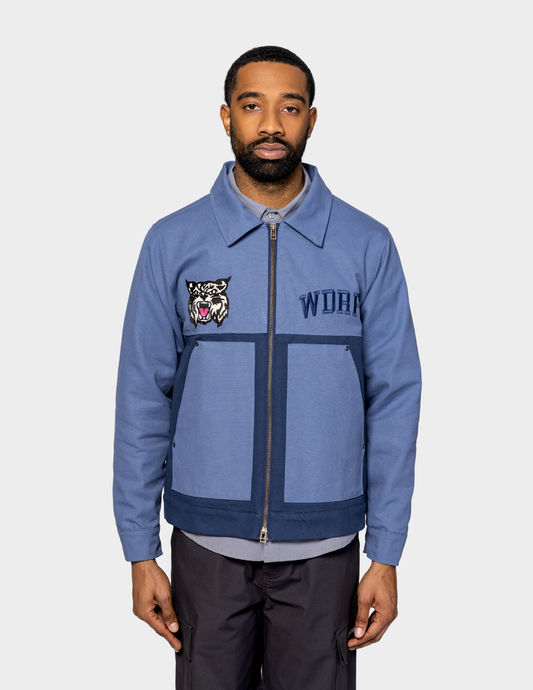 Apprentice Duck Canvas Work Jacket - Denim / Steel Blue