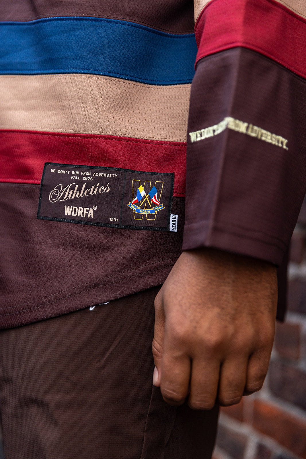 Collegiate WDRFA Hockey Jersey - Brown