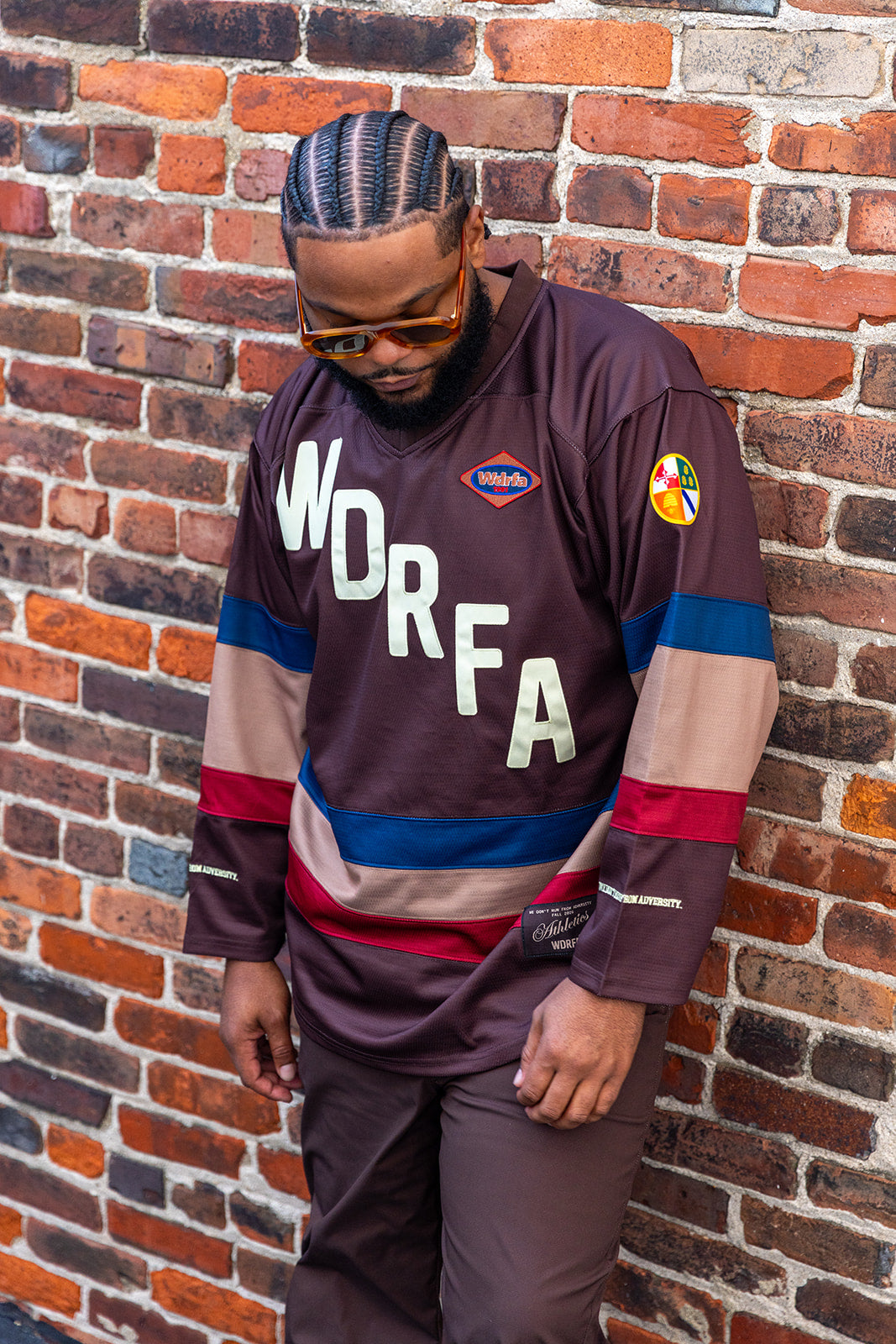Collegiate WDRFA Hockey Jersey - Brown