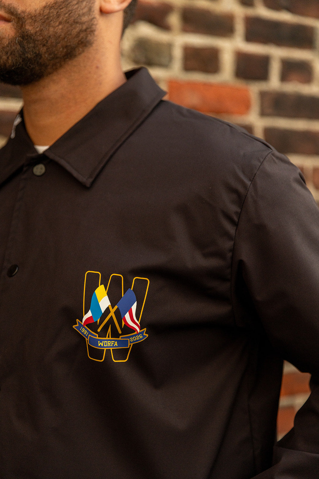 Washington Coaches Jacket - Black