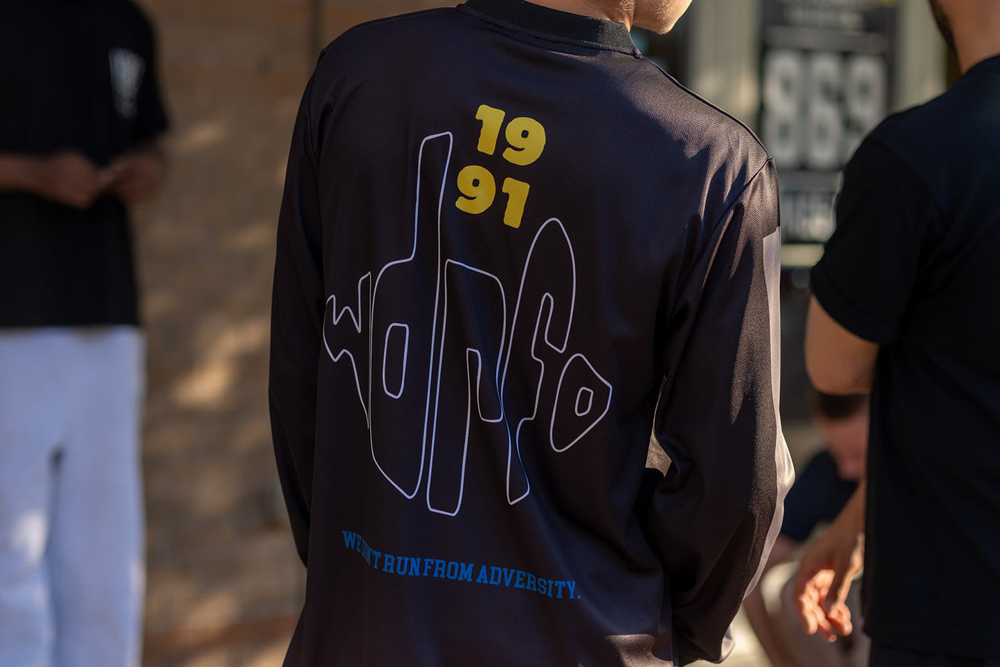 WDRFA Moto Jersey Black