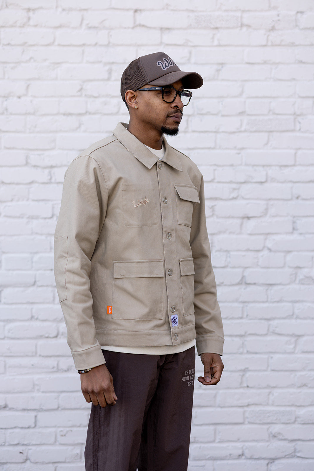 WDRFA Trucker Jacket - Khaki