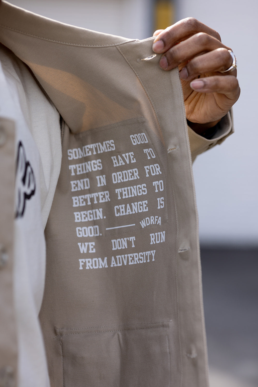 WDRFA Trucker Jacket - Khaki