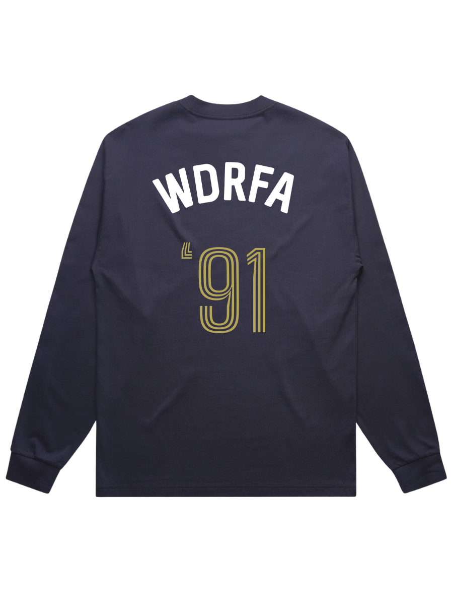Soccer Jersey L/S Tee Navy