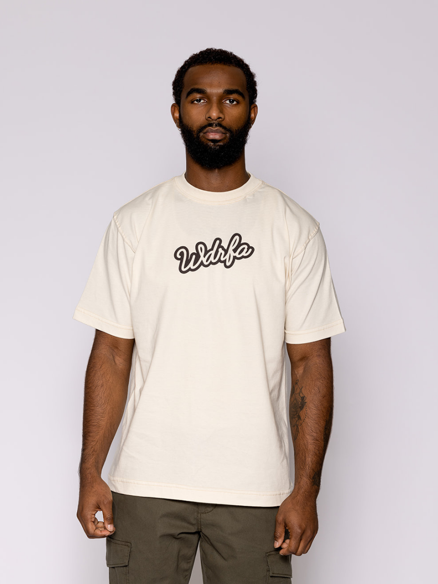 Script & Rose Tee Cream